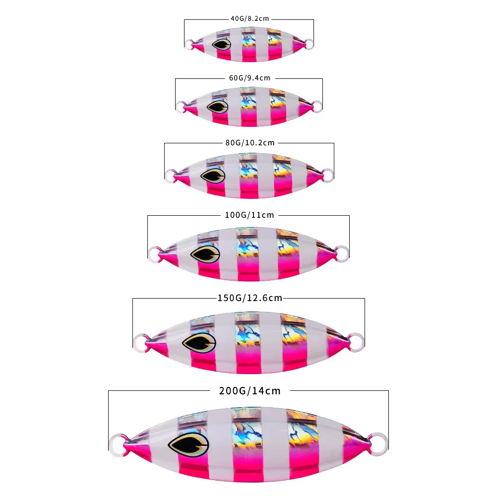 CXW Cuchara Jigging Vertical paso lento – Metal súper duro - imagen 2