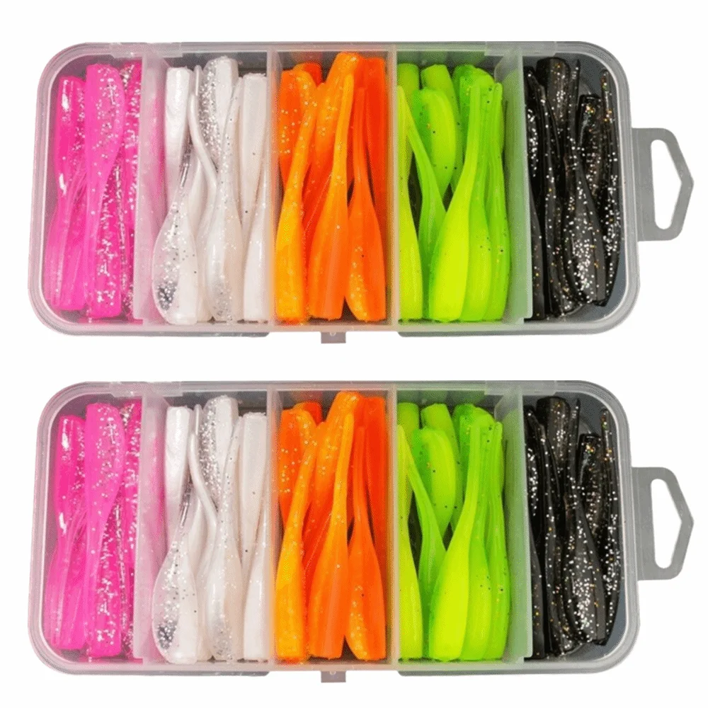 Señuelos blandos de PVC para crappie con natación y vinilo - imagen 3