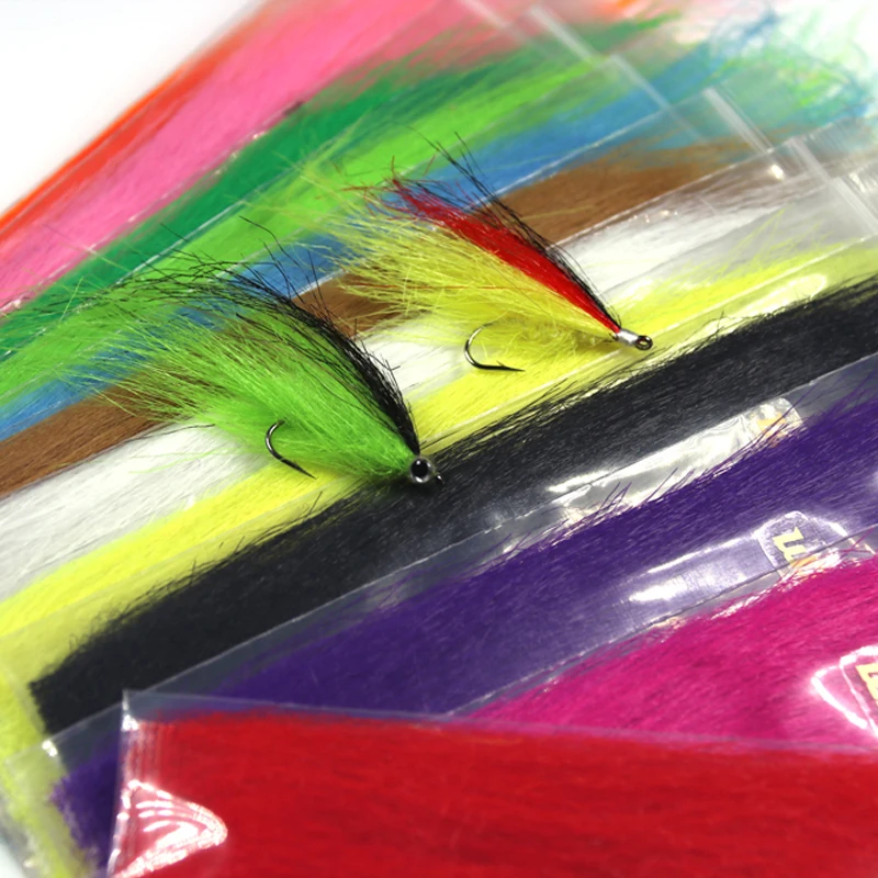 Wifreo fibra sintética suave para atado de moscas – colores mezclados - imagen 3