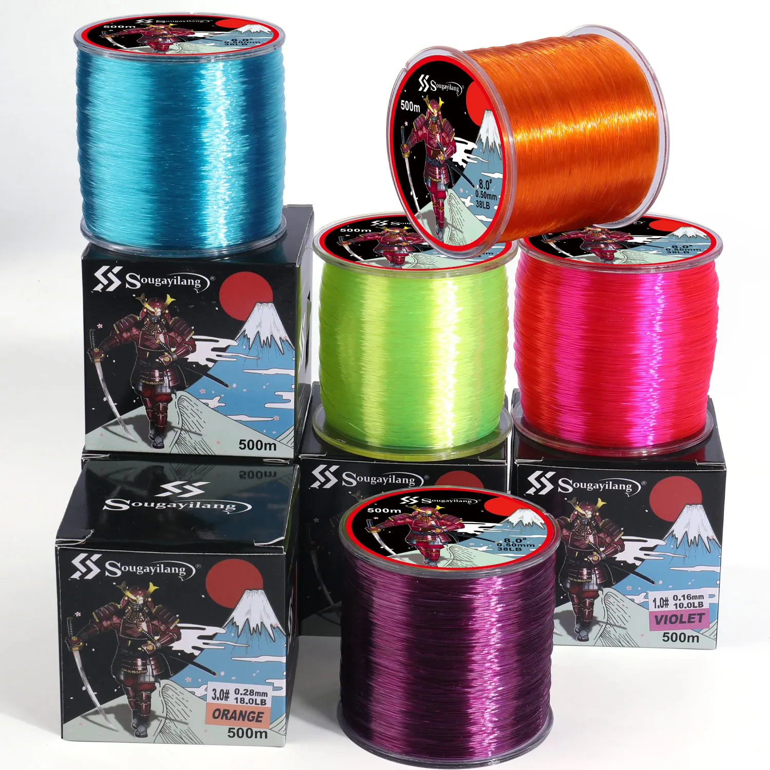 Sougayilang Sedal Nailon Monofilamento Premium – Agua dulce y salada - imagen 3