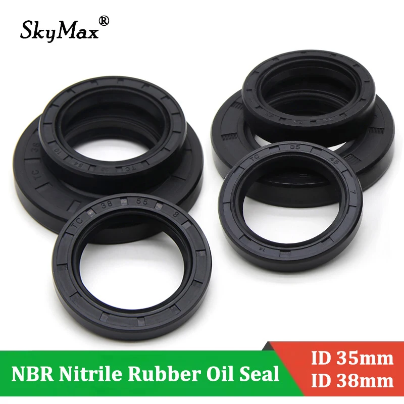 Sellos de aceite NBR TC de caucho nitrilo negro – juntas - imagen 2