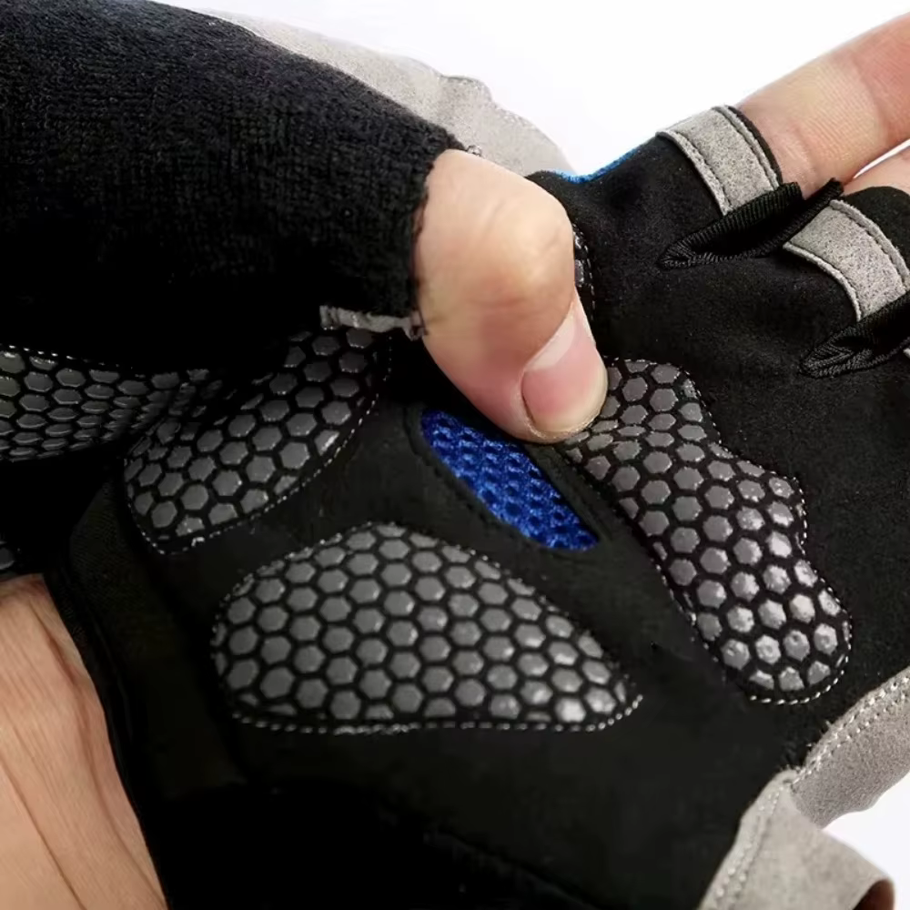 Goture guantes sin dedos antideslizantes transpirables para ciclismo - imagen 4
