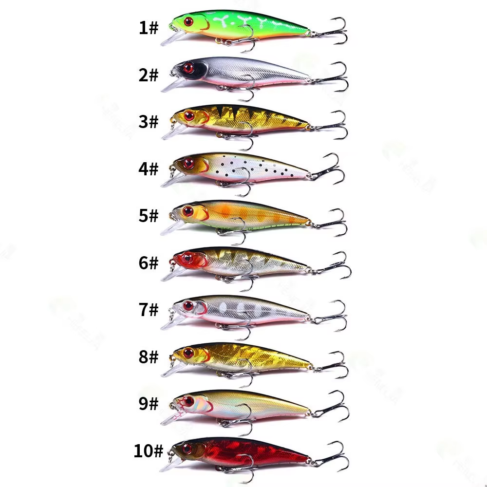 Crankbait Minnow Flotante 88mm para lubina - imagen 4
