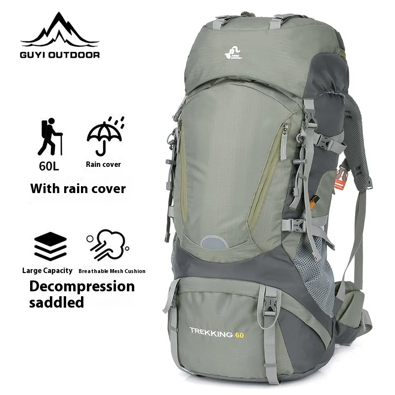 Mochila de senderismo profesional gran capacidad para camping - imagen 4