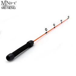 Caña de pesca en hielo ultraligera – Fibra de vidrio 50cm mango EVA