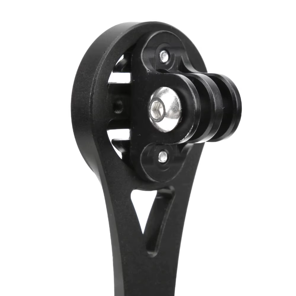 Soporte Ciclocomputador Aluminio 143mm para Manillar Negro