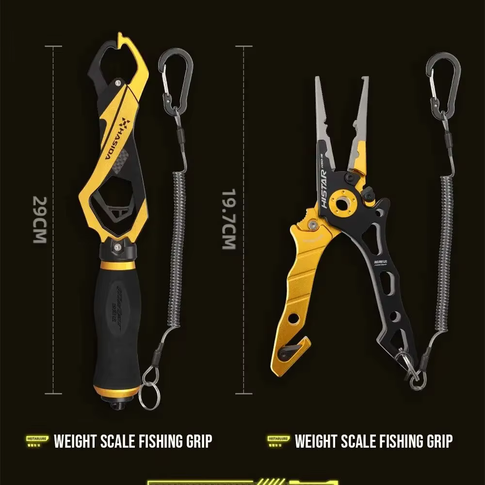 Alicates de pesca HISTAR multiusos – Acero inoxidable anticorrosión - imagen 4