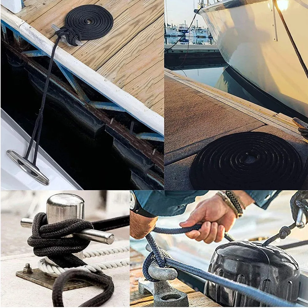 Línea de Muelle Nailon Trenzado Doble con Ojal 12 Pulgadas - imagen 5