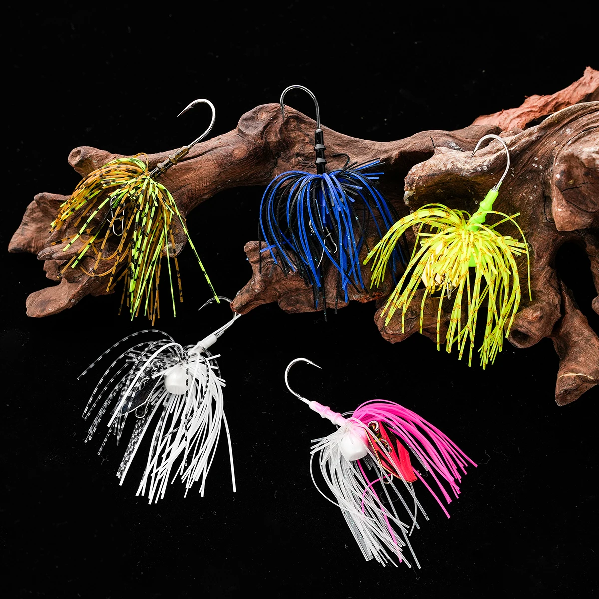 Cebo Chatter 10g – Señuelo con faldas de silicona para lucio y lubina - imagen 5