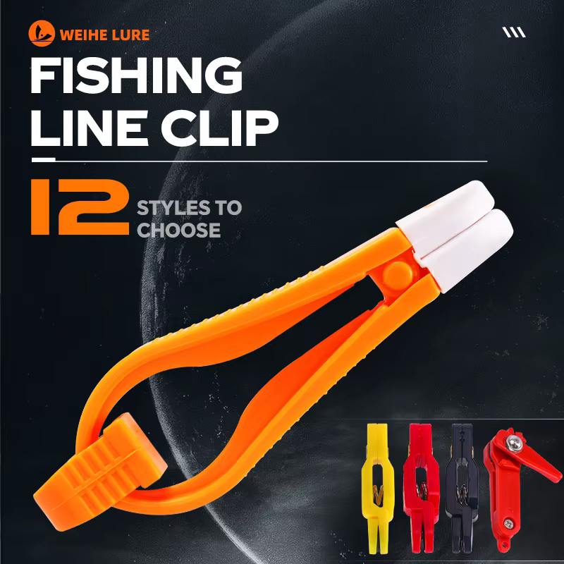 WEIHE Clip separador de líneas de pesca con bloqueo - imagen 4
