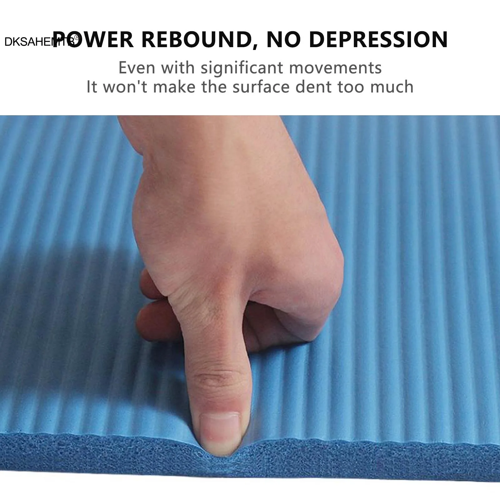 Estera de yoga 60x25cm para pesca y deporte - 15 mm