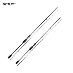 Goture Caña de jigging para calamar, acción ligera y potencia media