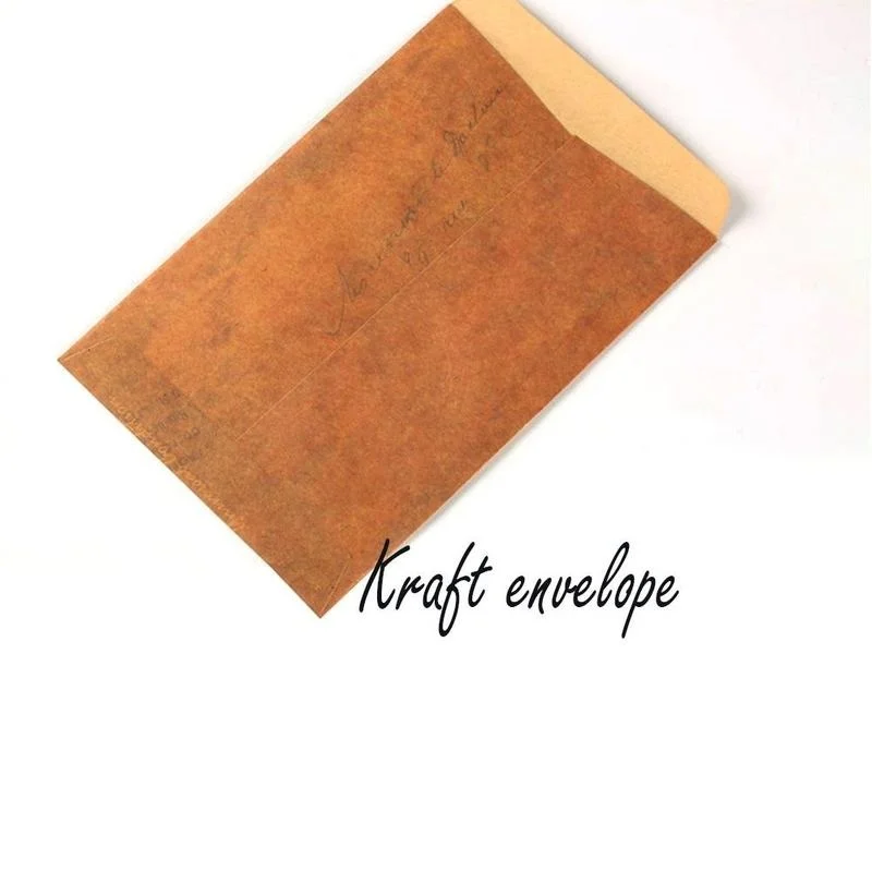 Lote de 10 sobres kraft vintage