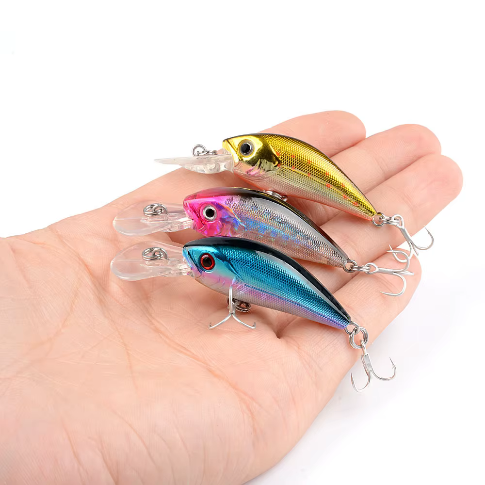 Swimbait Minnow realista 5,8cm con ojos 3D - 4g - imagen 3