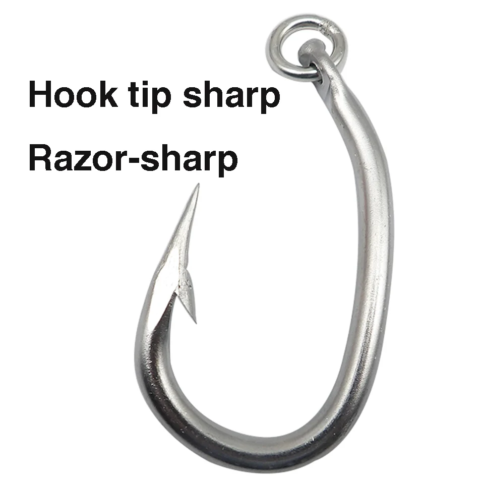 Aparejo tipo gancho de acero para pesca exigente