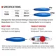 Metal Jig NOEBY 1018N compacto alta potencia para agua salada - imagen 4