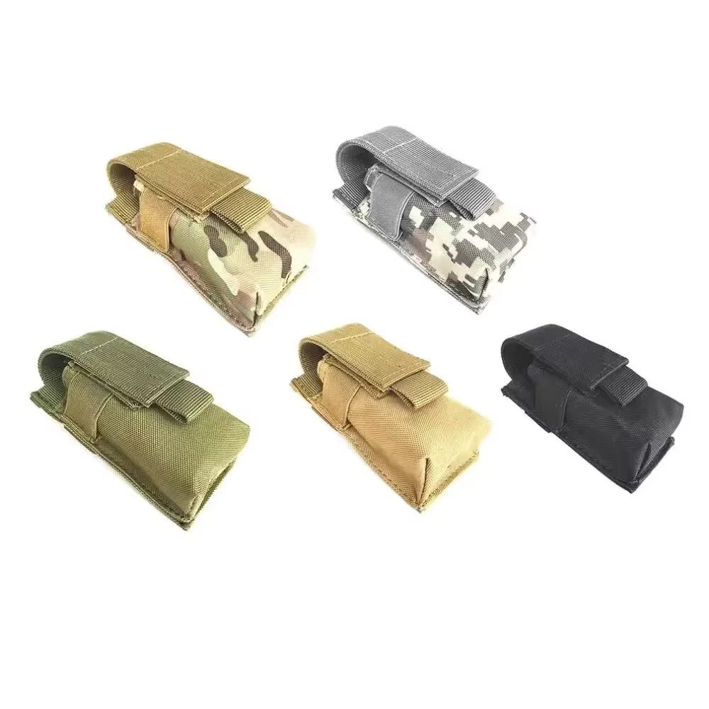Bolsa molle M5 tactica – Funda para linterna y cuchillo - imagen 4