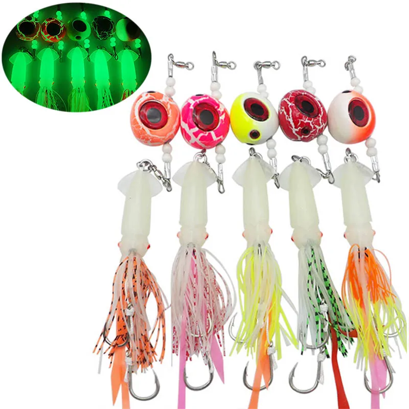 Jig Kabura Luminoso para Calamar