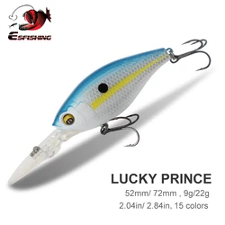 ESFISHING Lucky Prince Crankbait para lubina