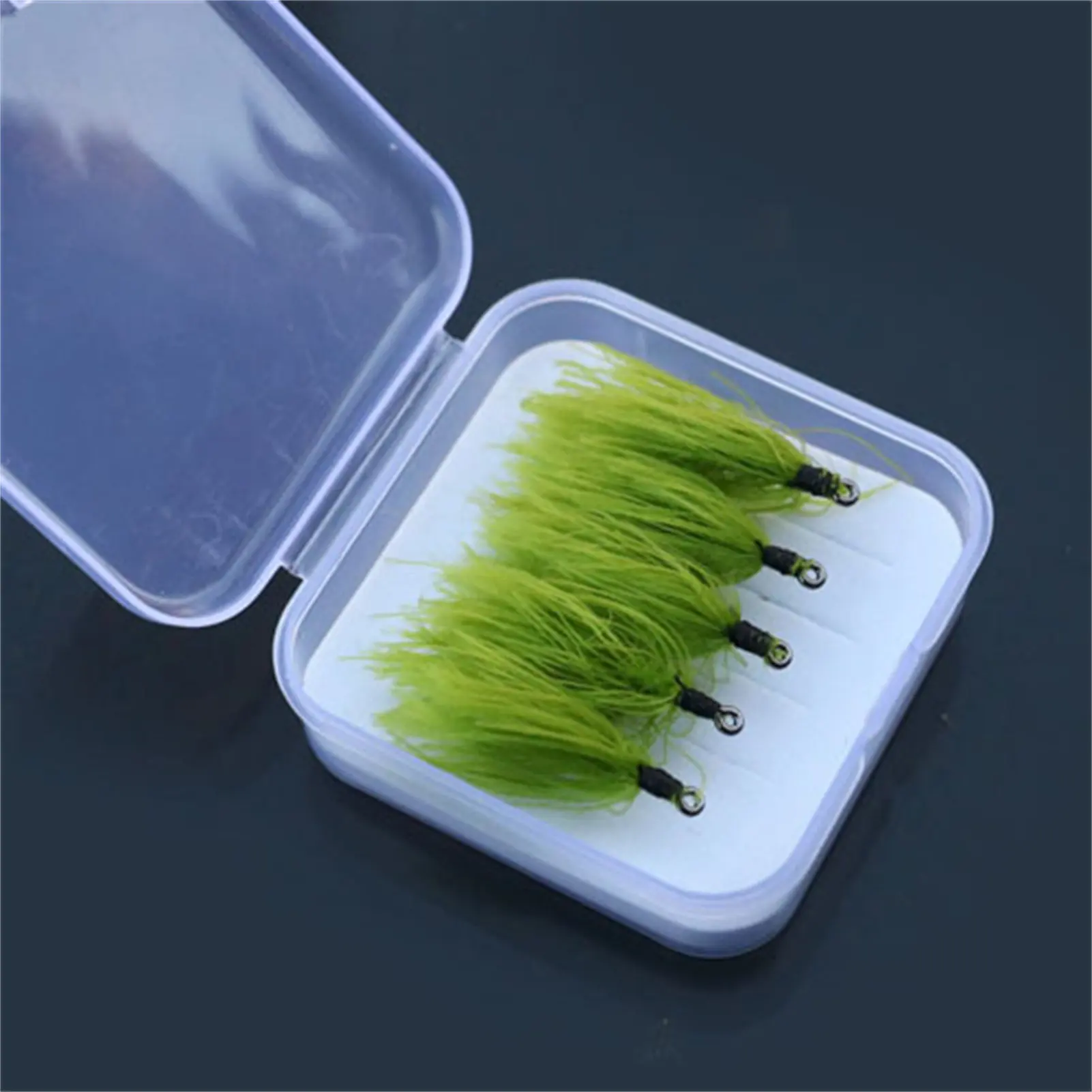 Anzuelos Bionic Moss Grass con diseño de imitación de musgo