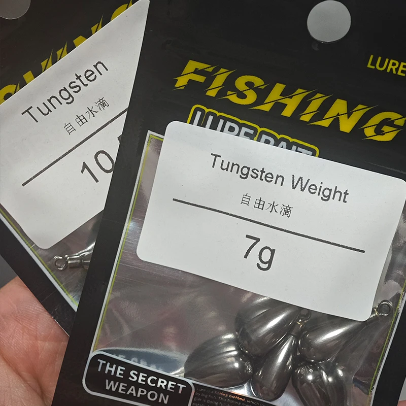 Plomo de tungsteno de lágrima – señuelo para pesca deportiva - imagen 5
