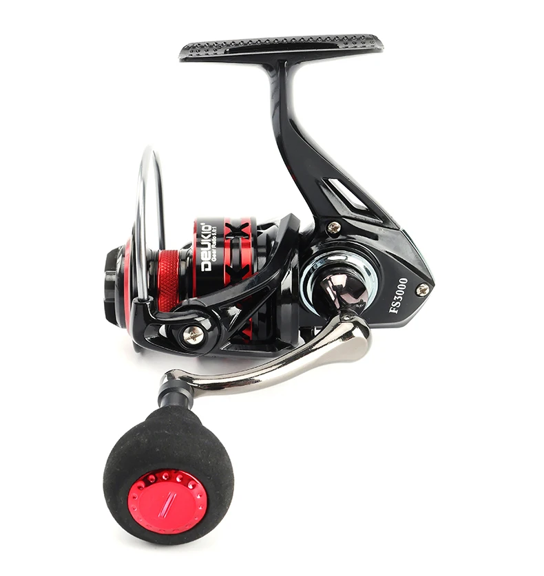 DEUKIO 2000-7000 Carrete de pesca - arrastre 8 kg, metal