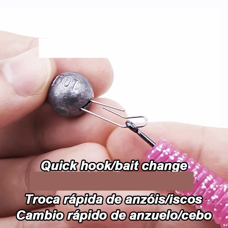Bolsa con 10 unidades de plomos de pesca