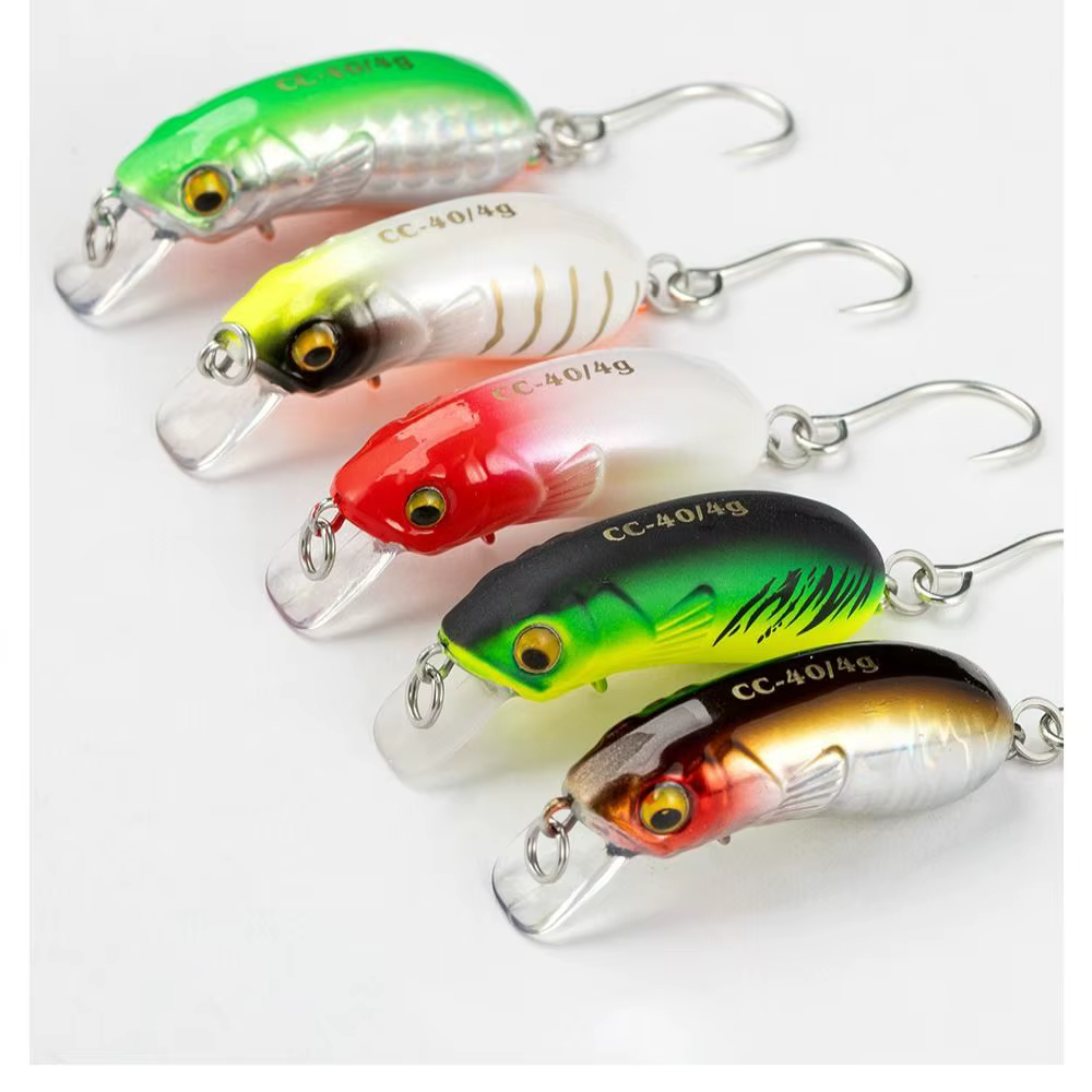 Señuelos blandos Minnow reforzados 4 cm – Jig head de PVC - imagen 3