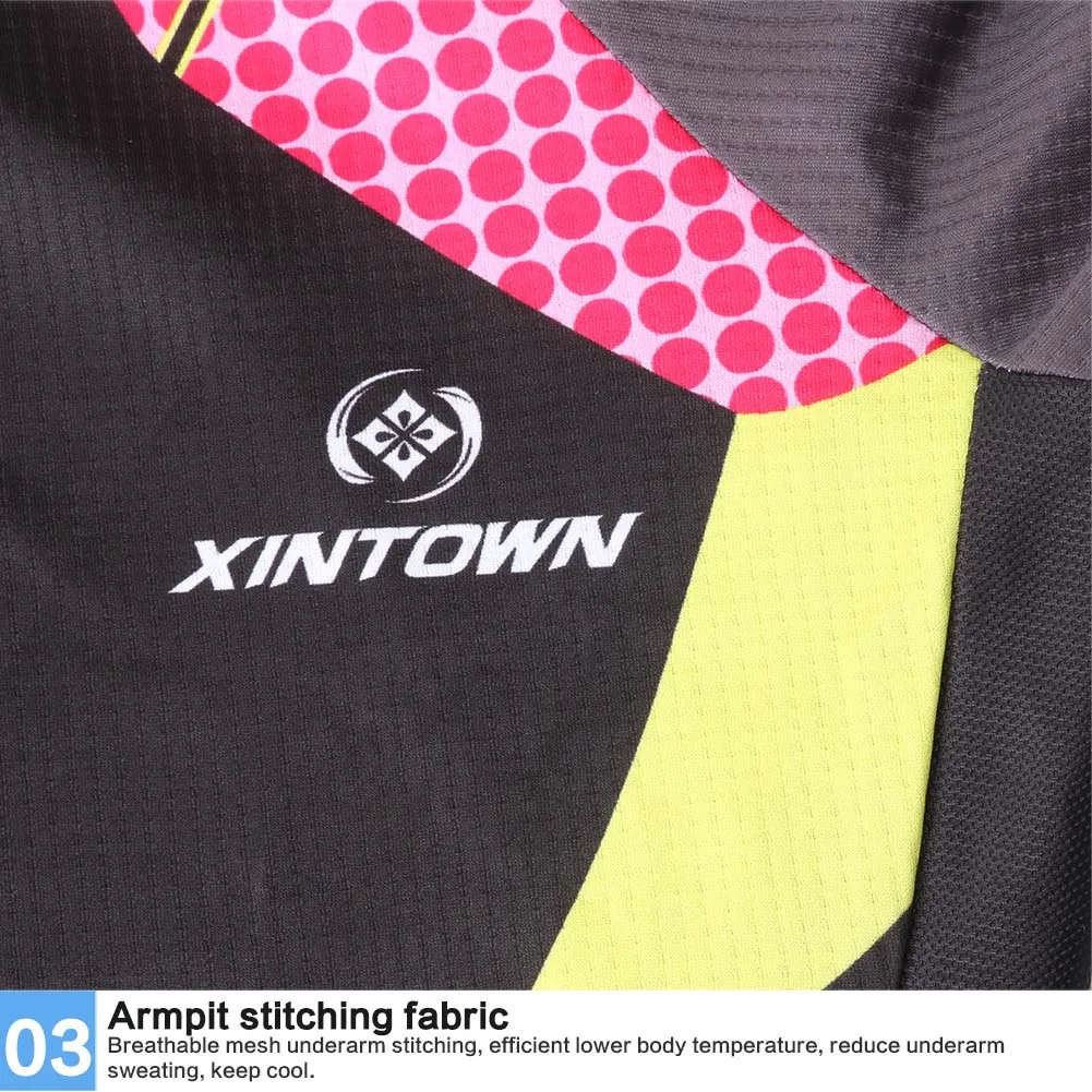 Camiseta ciclismo mujer manga corta secado rápido transpirable malla - imagen 4