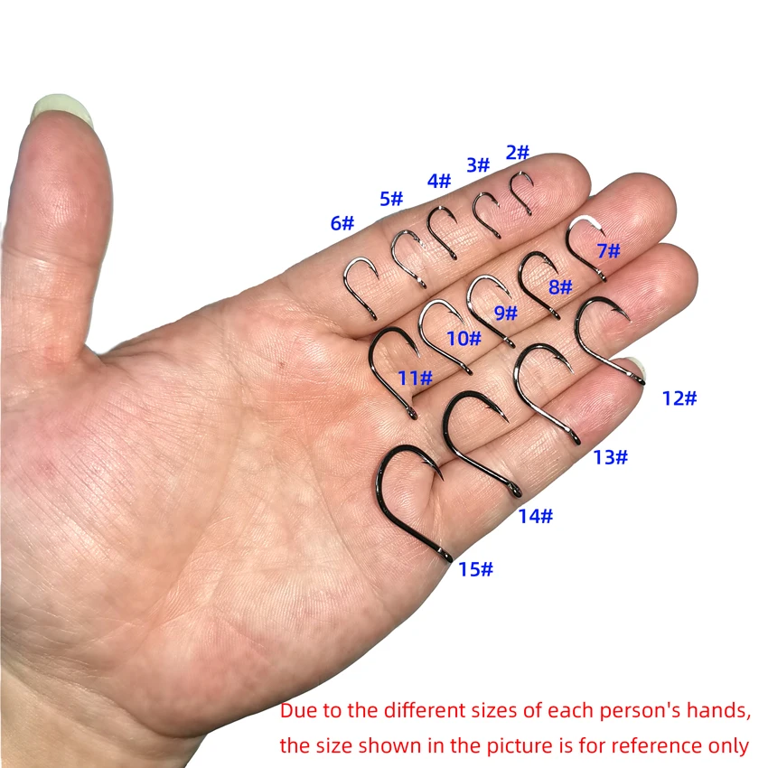 Selección de anzuelos Aorace Iseama tamaño 2-15