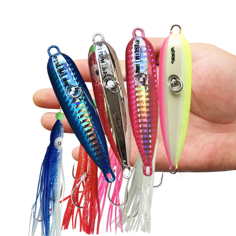 AS Pesca Madai Inchiku - Señuelo jigging lento con falda de pulpo - imagen 3