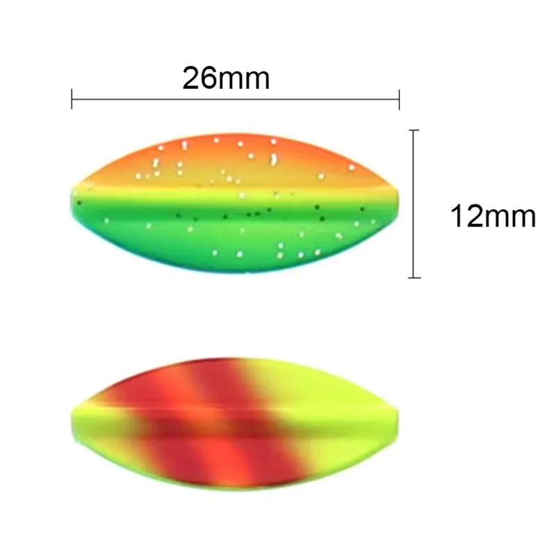 Aritifical Cuchara inline UV para trucha - Señuelo 2 g 26 mm - imagen 4