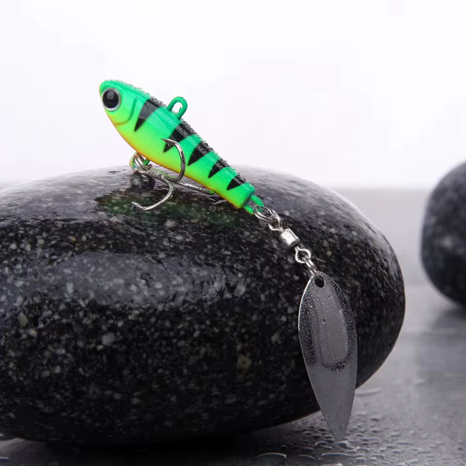WALK FISH VIB — Señuelo VIB con cabeza de jig metálica para pesca - imagen 4