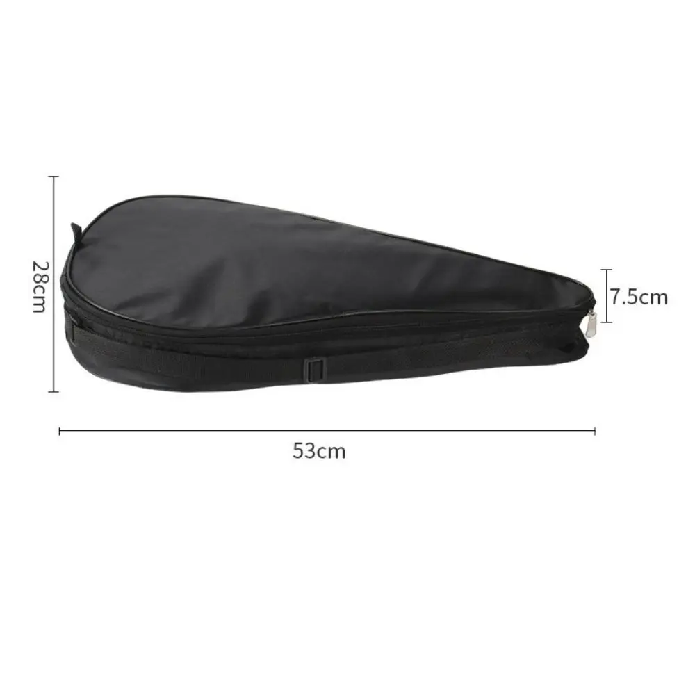 Bolsa impermeable Oxford para raqueta de pádel en color negro
