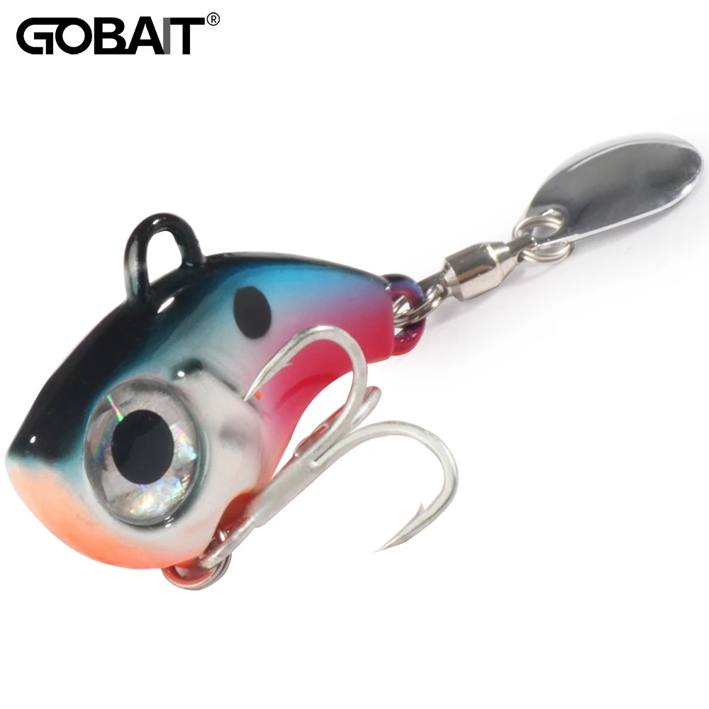 GOBAIT Spinnerbait – Cuchara giratoria de metal con vibración