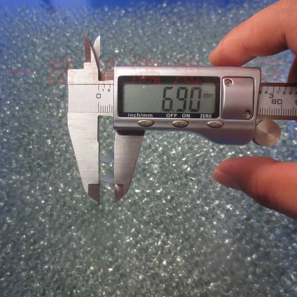 Bolas de cristal transparente para acuario – 6,9 mm - imagen 3