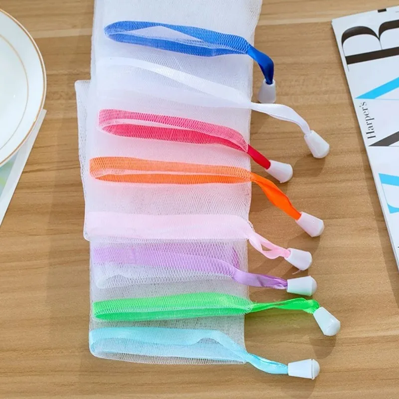 Bolsa de malla para jabón: red de espuma para baño y ducha - imagen 3