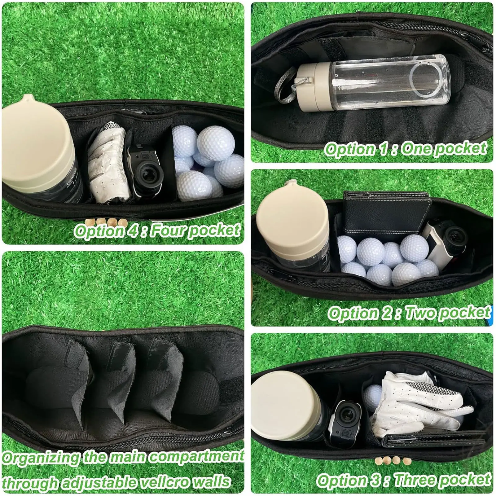 Trolley-Zubehörtasche con capacidad para accesorios