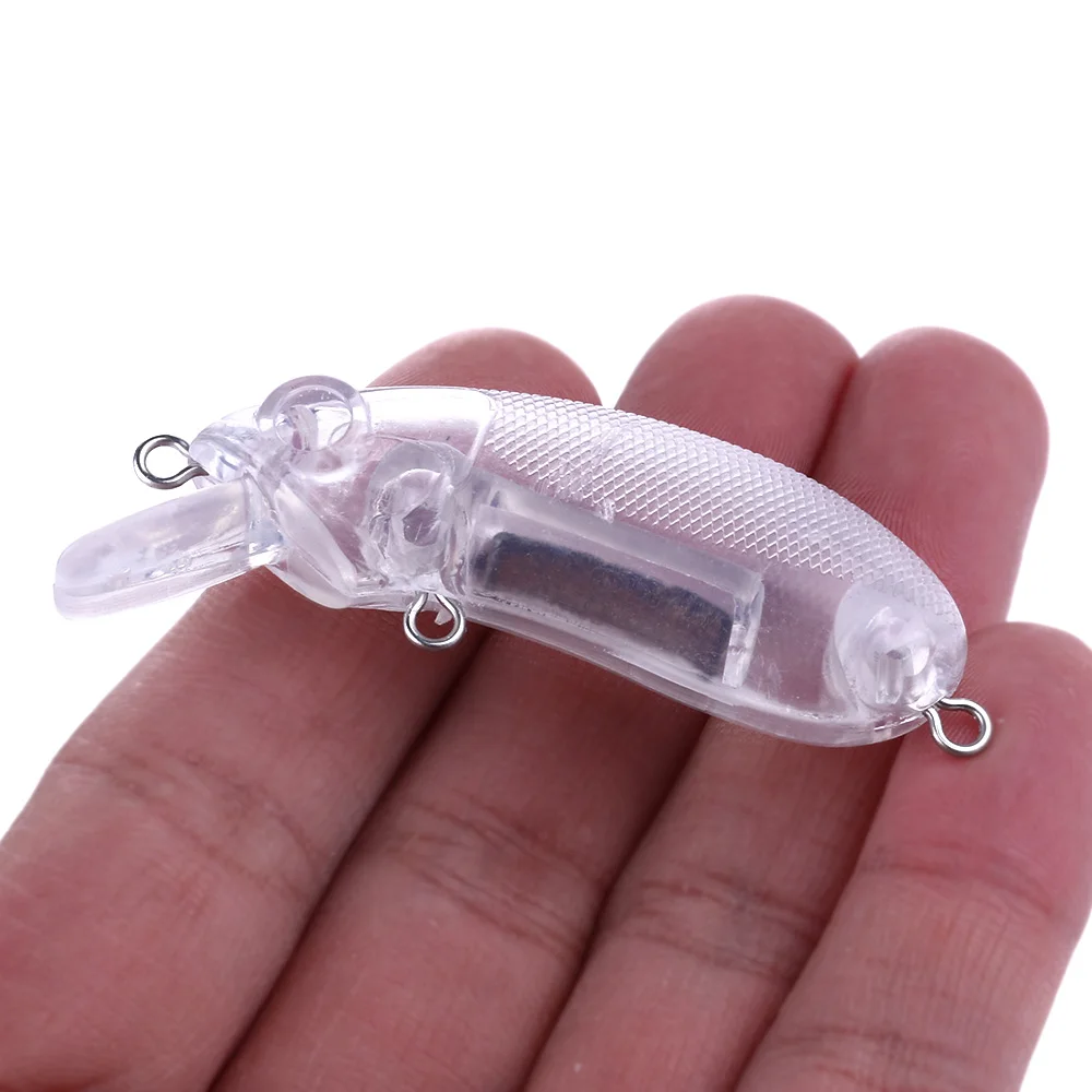 Señuelos Minnow Crankbait transparentes para pintura y aerografía