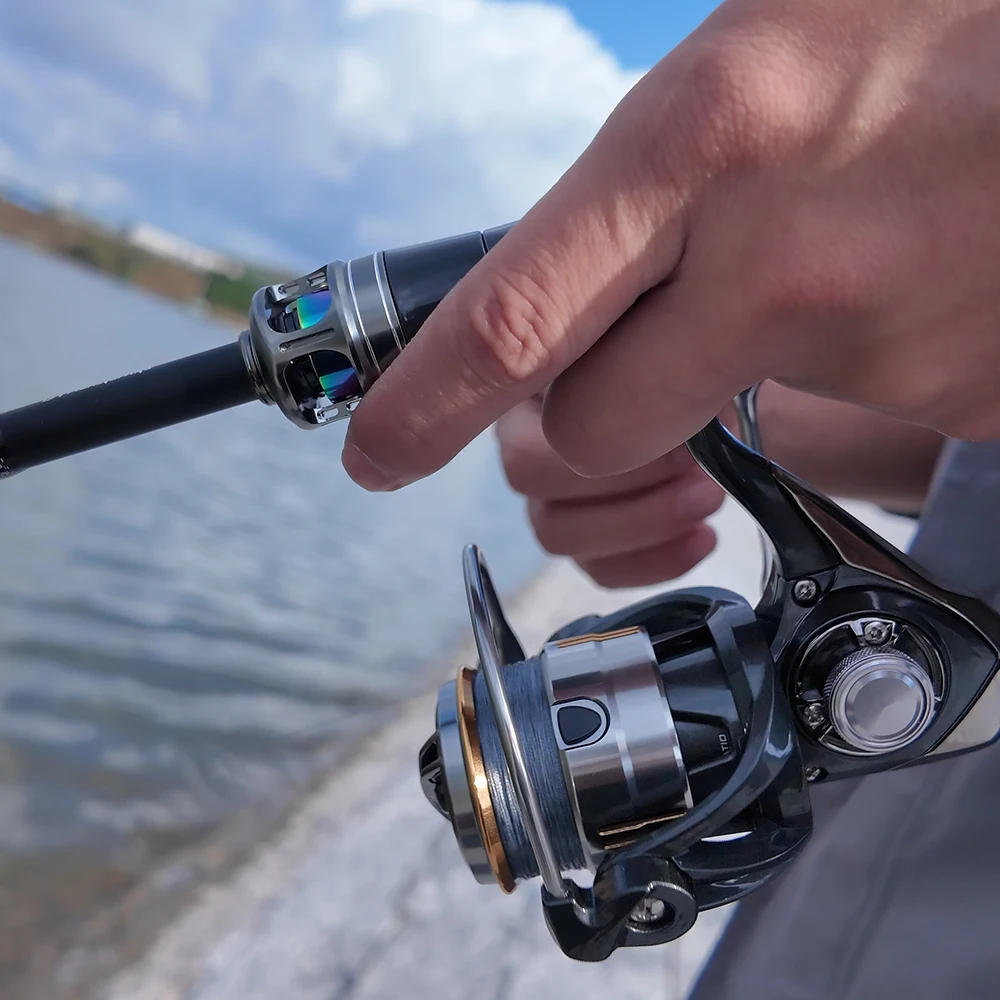 Carrete Spinning FISHINGFANS Carbono – Resistente al agua salada - imagen 5
