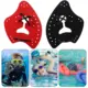 Aletas de natación con palas planas para niños - imagen 5