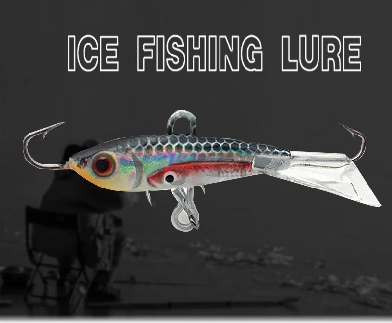 Señuelo jig en hielo TAKEDO SP23 en detalle