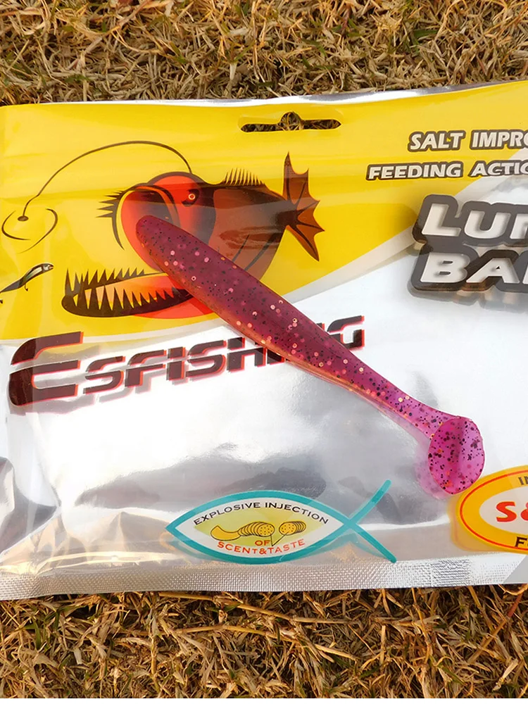 ESFISHING T TAIL 100mm - Señuelo blando perfumado para lubina - imagen 5