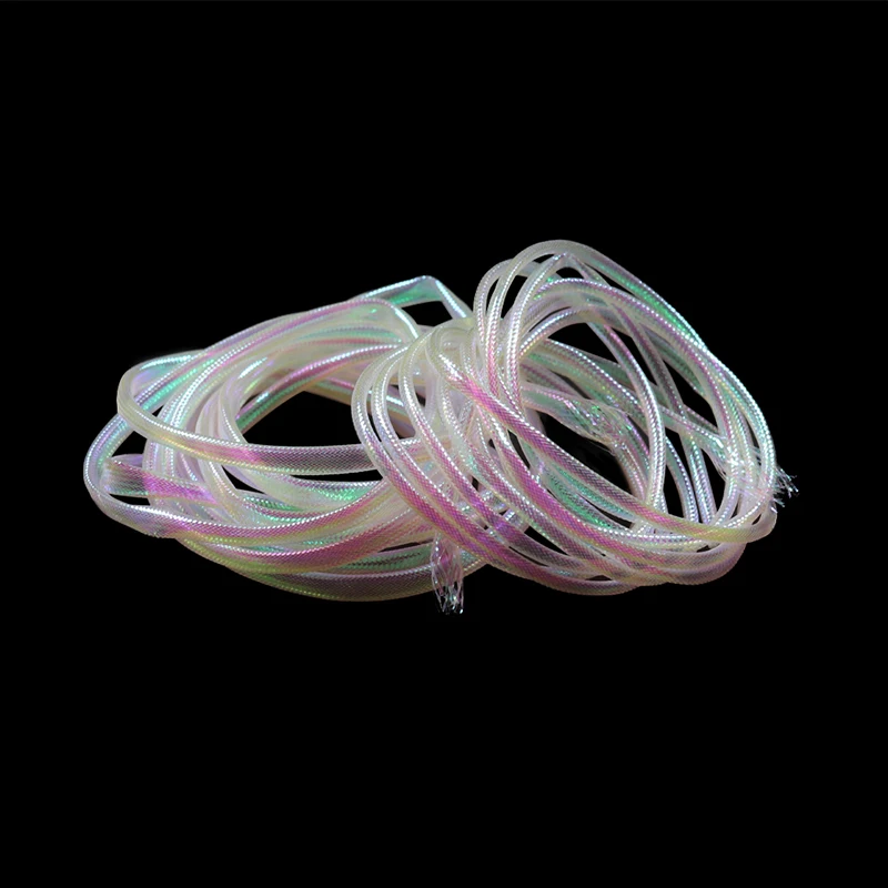 Tubos de Mylar holográficos Persuader Flashing Braid – Minnow - imagen 4