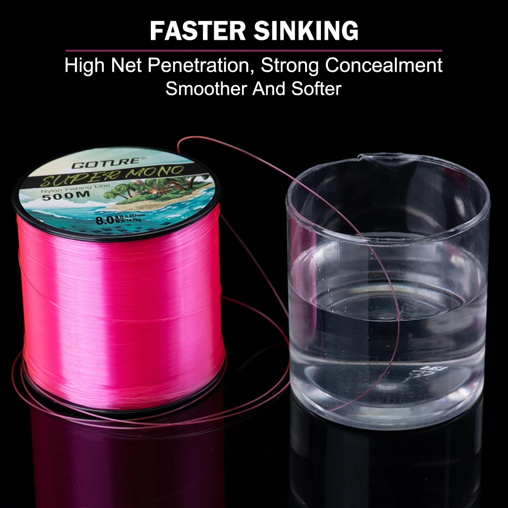 Línea monofilamento nailon Goture súper resistente - imagen 5