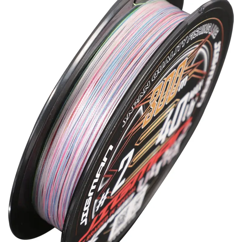 XBraid Jigman ULTRA X8 PE – Trenzado multicolor de alta resistencia para mar - imagen 4