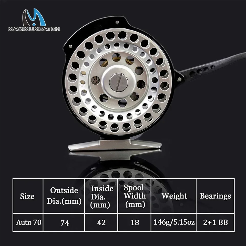 Carrete pesca con mosca MAXIMUMCATCH disparo automático - imagen 5