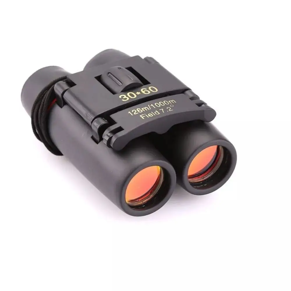 Binoculares HD con zoom y visión nocturna, portátiles e impermeables