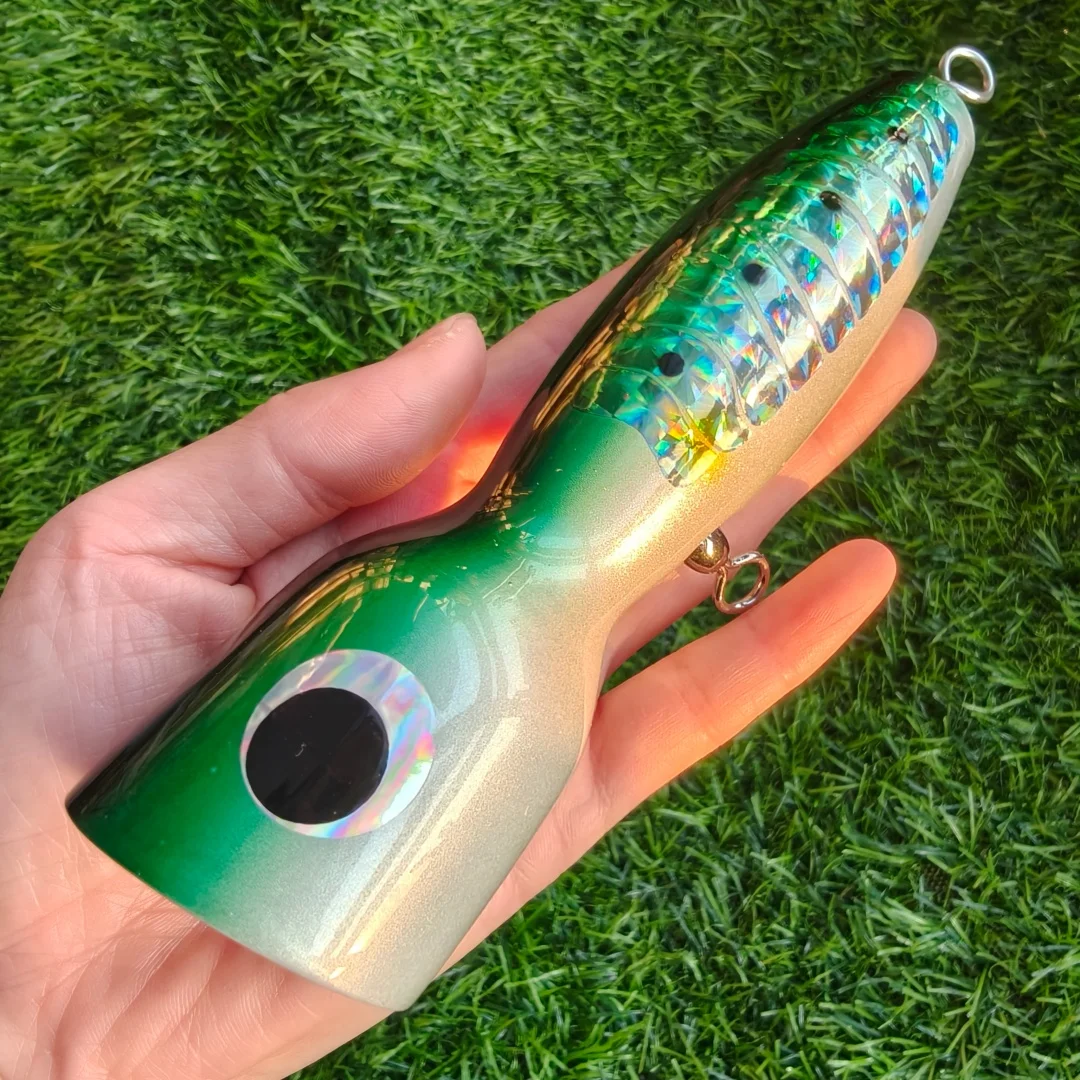 Swolfy Popper de superficie madera GT – señuelo agua salada - imagen 3