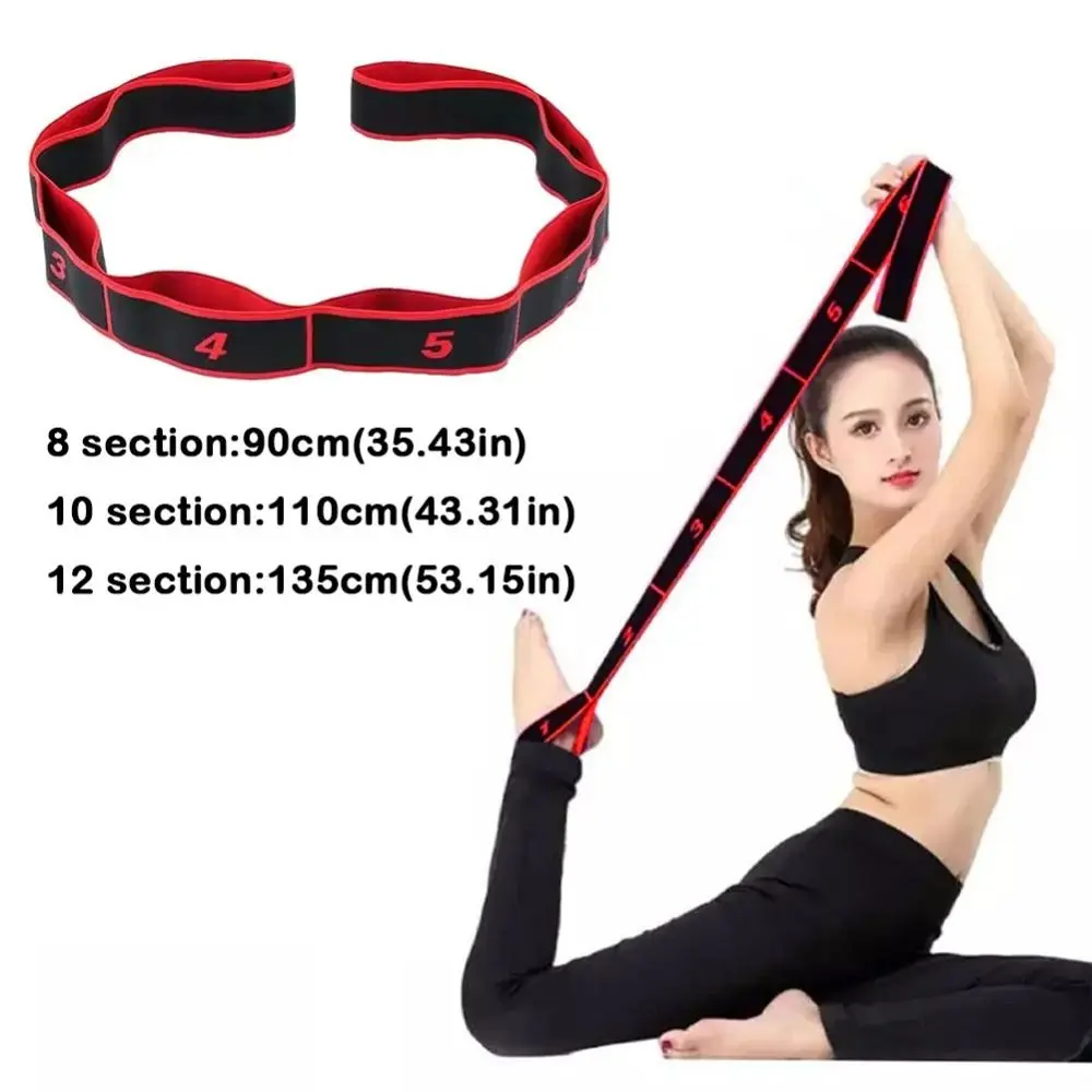 Banda elástica de yoga ajustable para estiramientos y danza - imagen 5